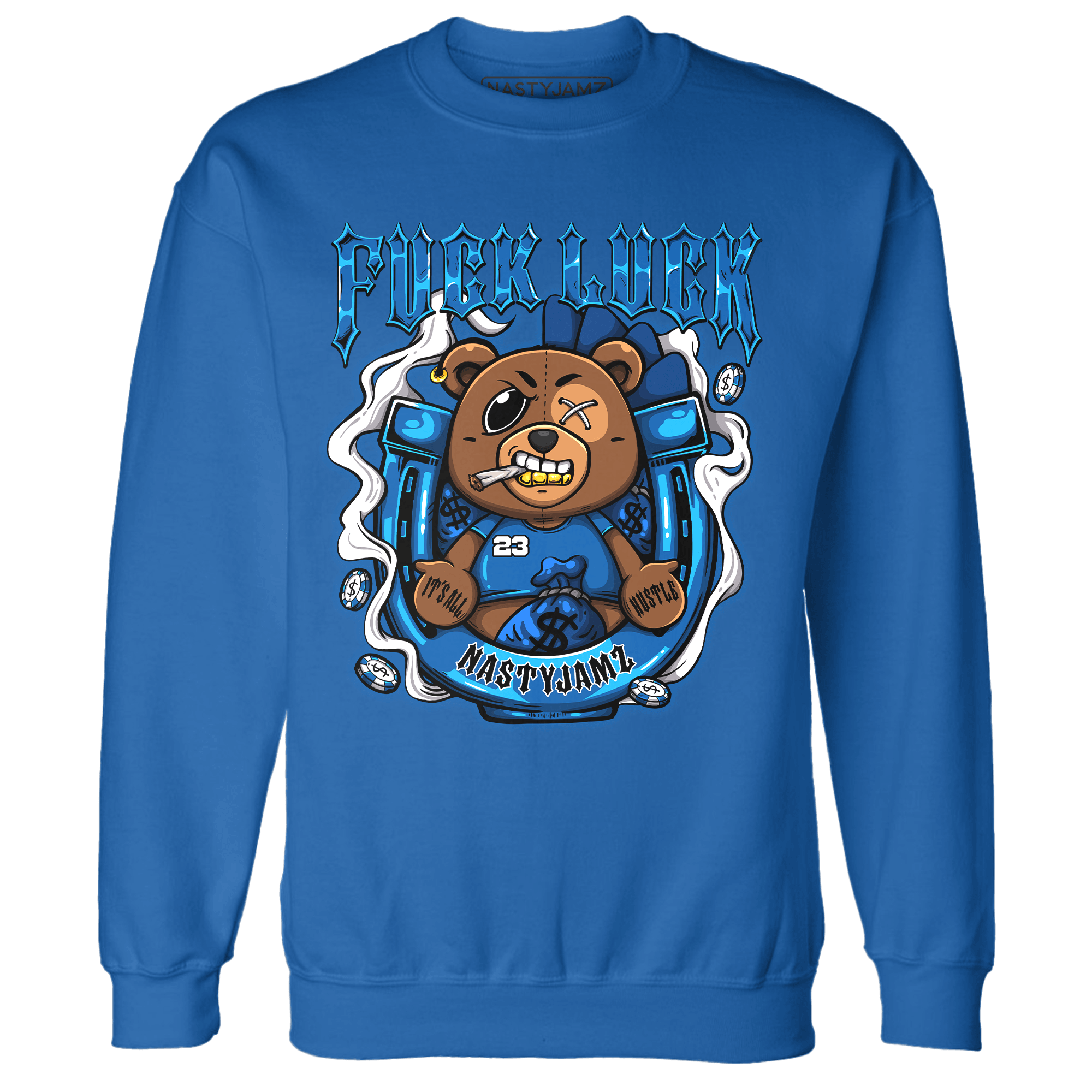 Royal Reimagined 1s Sweatshirt Match F Luck BER - NastyJamz