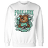 Green Glow 3s Sweatshirt Match F Luck BER - NastyJamz