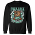 Green Glow 3s Sweatshirt Match F Luck BER - NastyJamz