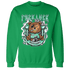 Green Glow 3s Sweatshirt Match F Luck BER - NastyJamz