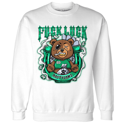 Lucky Green 5s Sweatshirt Match F Luck BER - NastyJamz