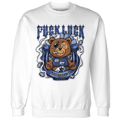 Midnight Navy 5s Sweatshirt Match F Luck BER - NastyJamz