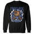 Midnight Navy 5s Sweatshirt Match F Luck BER - NastyJamz