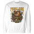 Olive 5s Sweatshirt Match F Luck BER - NastyJamz