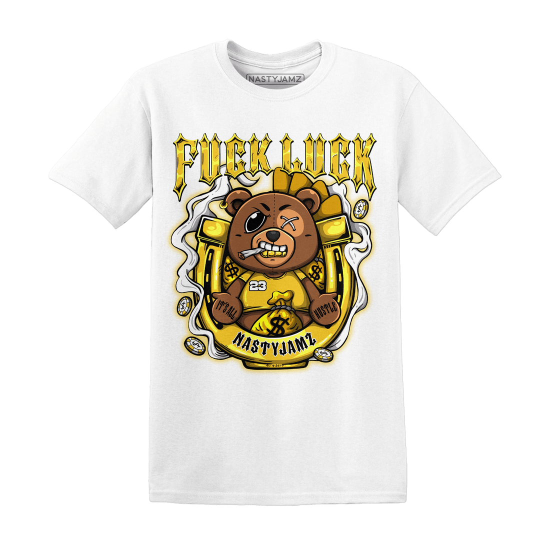 Yellow Ochre 6s T Shirt Match F Luck BER - NastyJamz