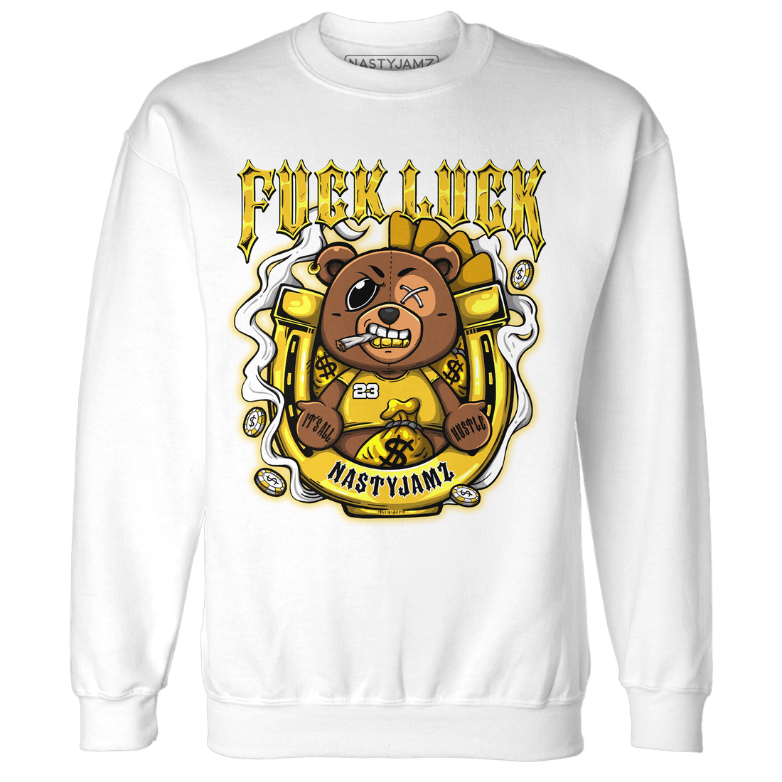 Yellow Ochre 6s Sweatshirt Match F Luck BER - NastyJamz