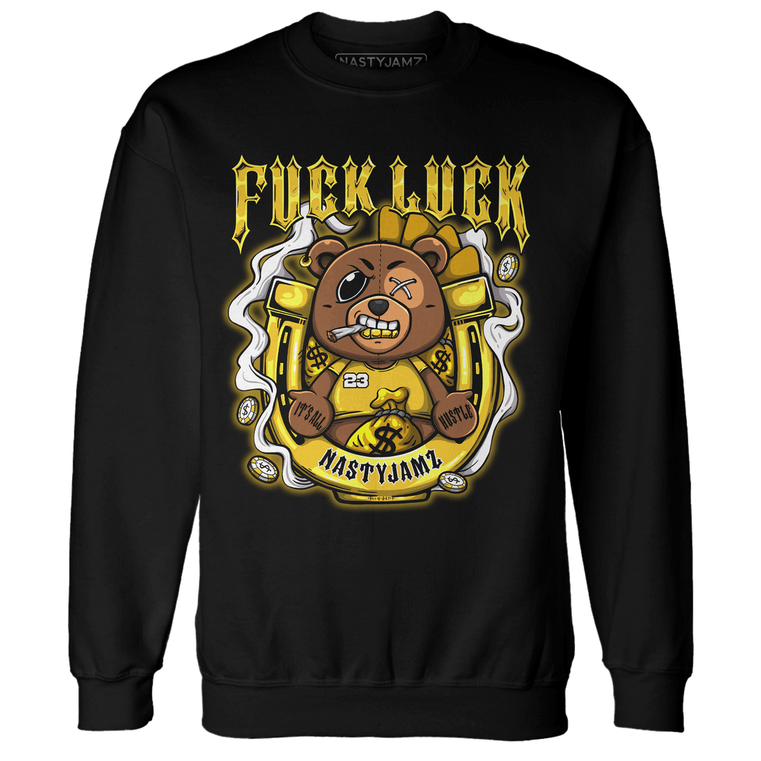 Yellow Ochre 6s Sweatshirt Match F Luck BER - NastyJamz