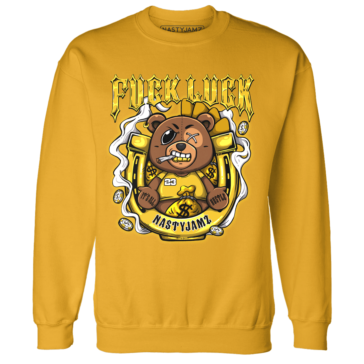Yellow Ochre 6s Sweatshirt Match F Luck BER - NastyJamz