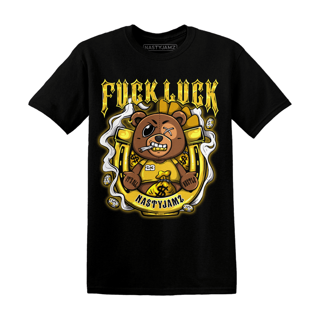 Yellow Ochre 6s T Shirt Match F Luck BER - NastyJamz