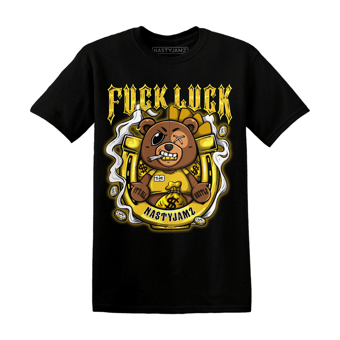 Yellow Ochre 6s T Shirt Match F Luck BER - NastyJamz