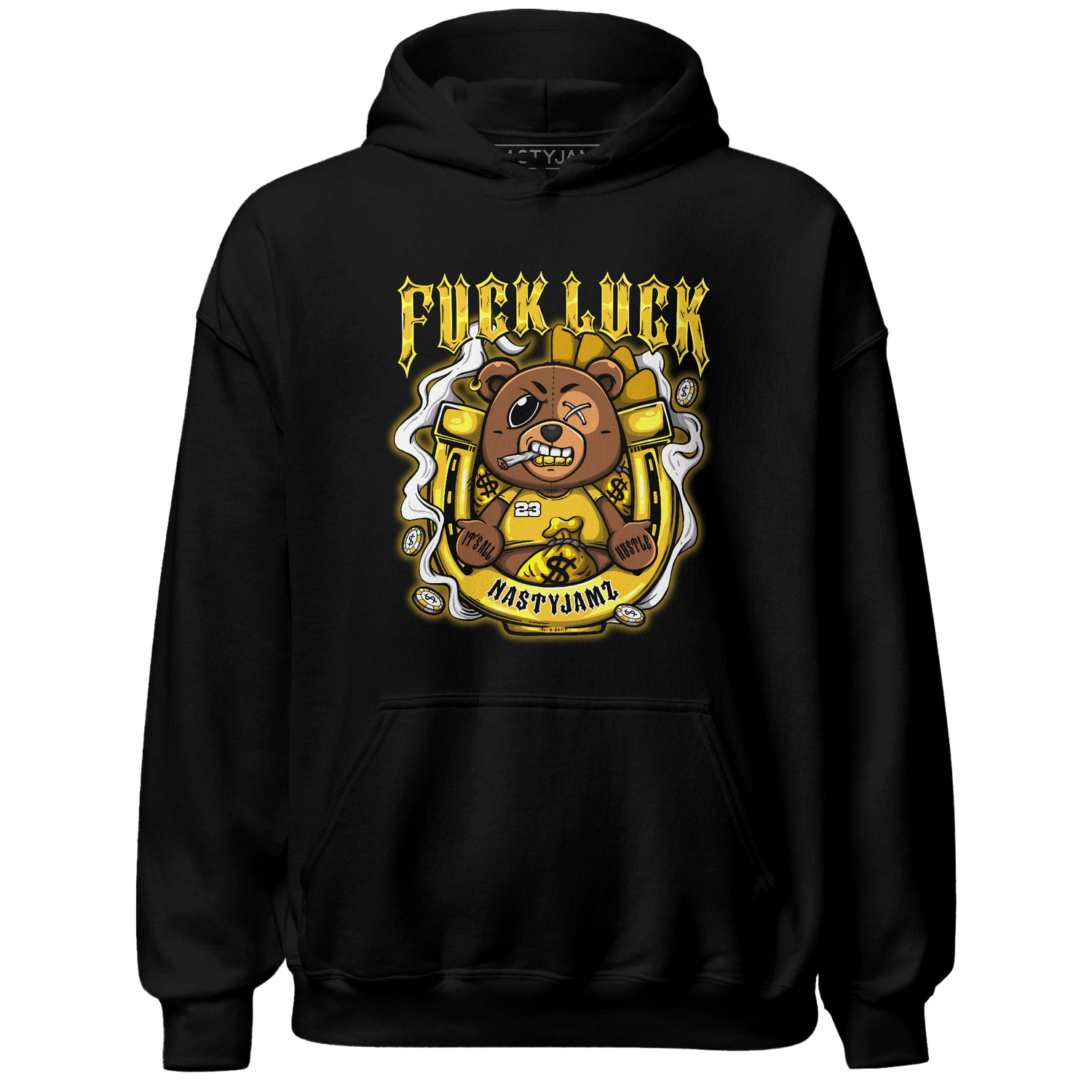 Yellow Ochre 6s Hoodie Match F Luck BER - NastyJamz
