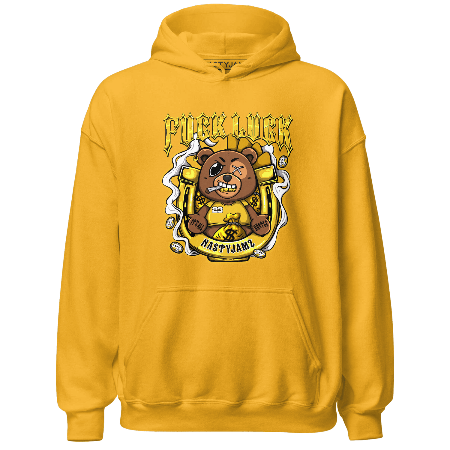 Yellow Ochre 6s Hoodie Match F Luck BER - NastyJamz