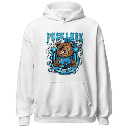 Powder Blue 9s Hoodie Match F Luck BER - NastyJamz