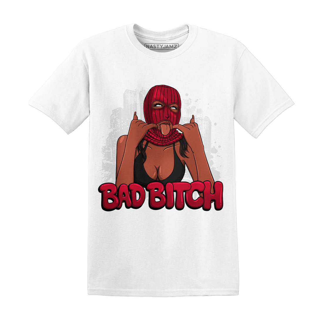 Retro Red Taxi 12s T Shirt Match Gangster Bad Bitch - NastyJamz