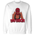 Retro Red Taxi 12s Sweatshirt Match Gangster Bad Bitch - NastyJamz