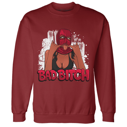 Retro Red Taxi 12s Sweatshirt Match Gangster Bad Bitch - NastyJamz