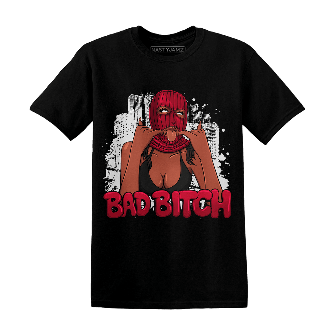 Retro Red Taxi 12s T Shirt Match Gangster Bad Bitch - NastyJamz