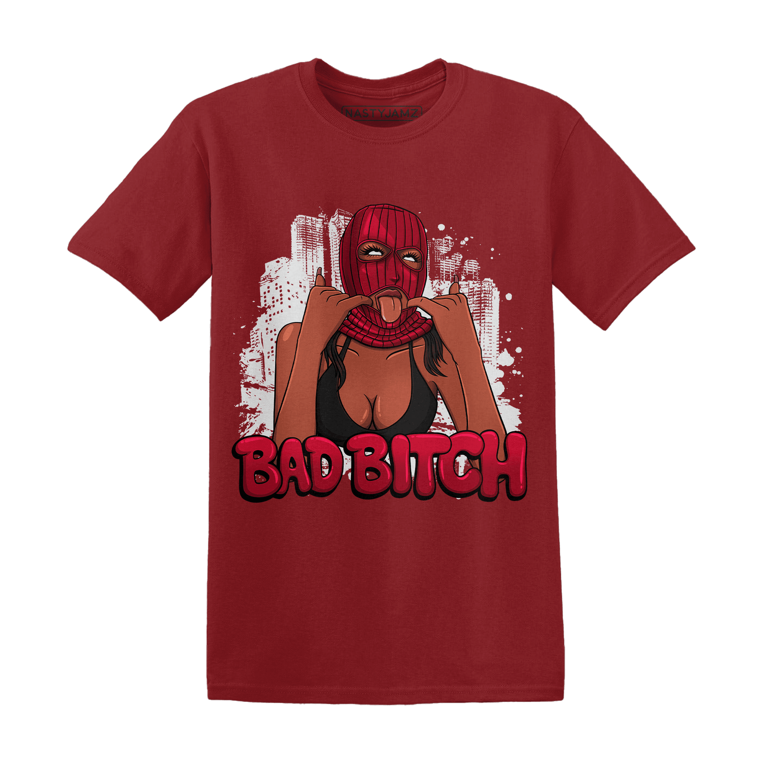 Retro Red Taxi 12s T Shirt Match Gangster Bad Bitch - NastyJamz