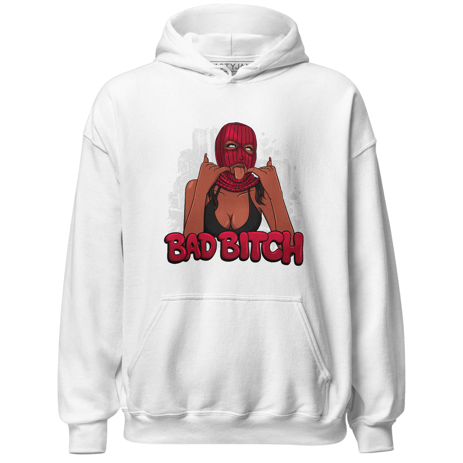 Retro Red Taxi 12s Hoodie Match Gangster Bad Bitch - NastyJamz