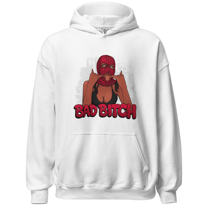 Retro Red Taxi 12s Hoodie Match Gangster Bad Bitch - NastyJamz