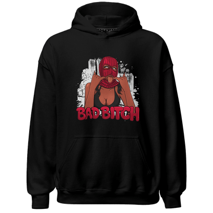 Retro Red Taxi 12s Hoodie Match Gangster Bad Bitch - NastyJamz