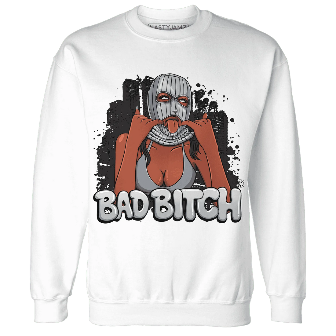 Wolf-Grey-12s-NastyJamz-Sweatshirt-Match-Gangster-Bad-Bitch