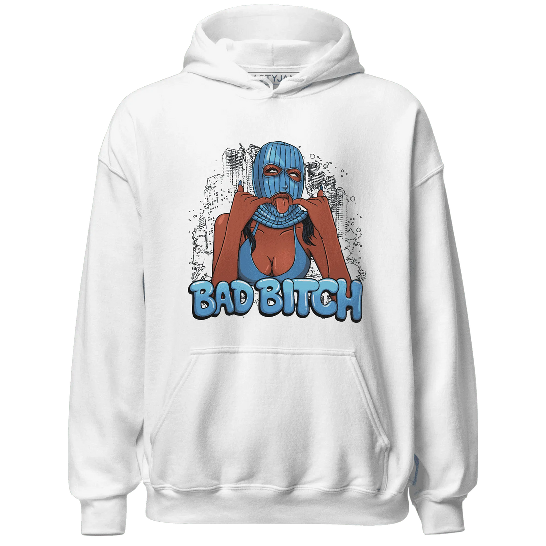 Carolina-Blue-Univercitii-17s-NastyJamz-Hoodie-Match-Gangster-Bad-Bitch