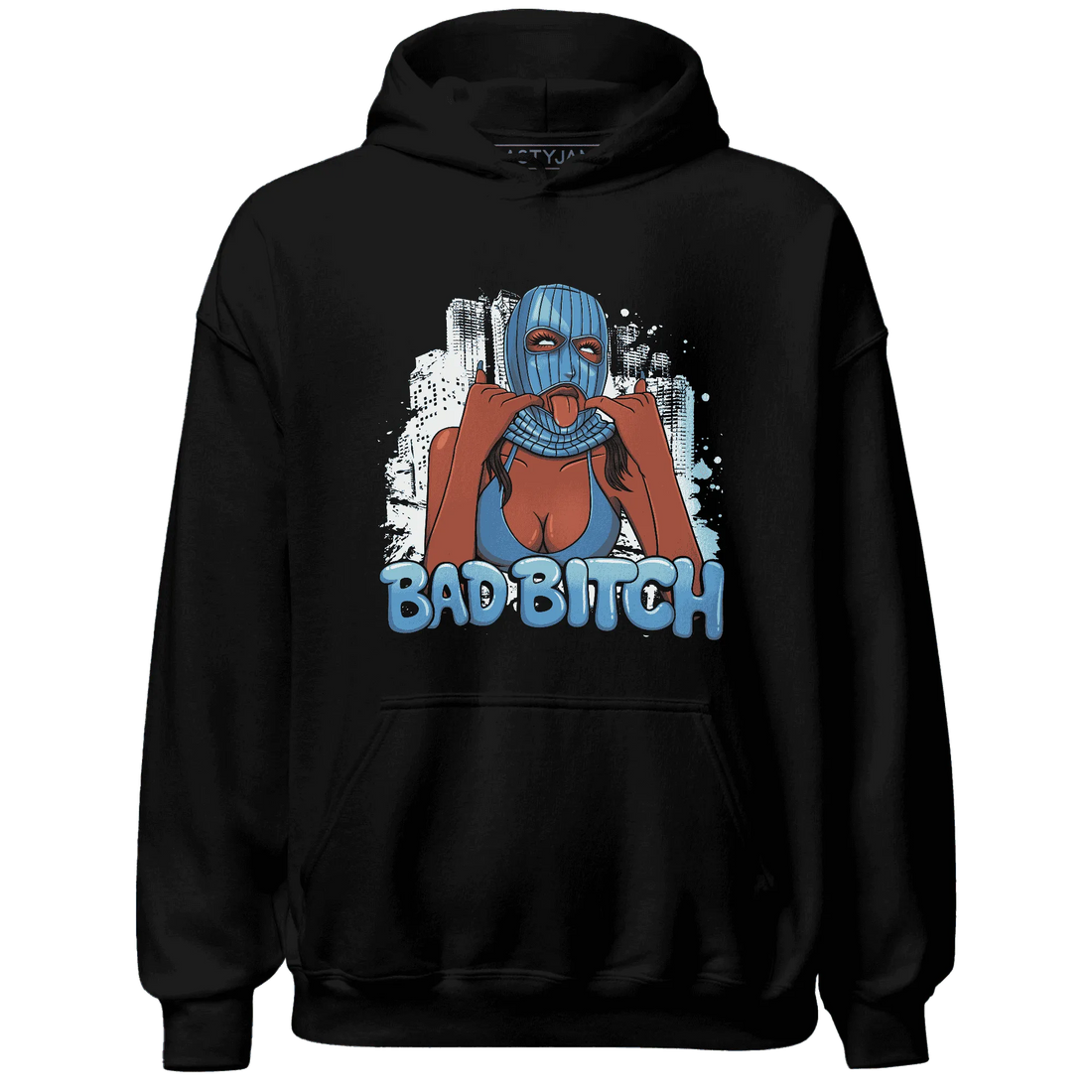Carolina-Blue-Univercitii-17s-NastyJamz-Hoodie-Match-Gangster-Bad-Bitch