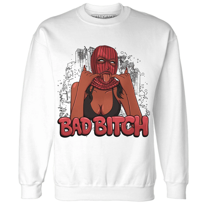 Black-Toe-Reimagined-Red-White-1s-Sweatshirt-Match-Gangster-Bad-Bitch