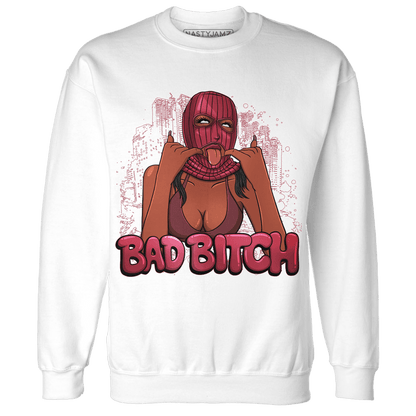 High 85 Metallic Burgundy 1s Sweatshirt Match Gangster Bad Bitch - NastyJamz