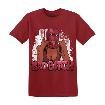 High 85 Metallic Burgundy 1s T Shirt Match Gangster Bad Bitch - NastyJamz
