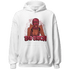 High 85 Metallic Burgundy 1s Hoodie Match Gangster Bad Bitch - NastyJamz