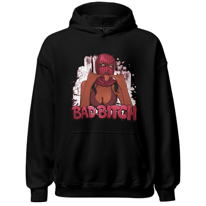 High 85 Metallic Burgundy 1s Hoodie Match Gangster Bad Bitch - NastyJamz
