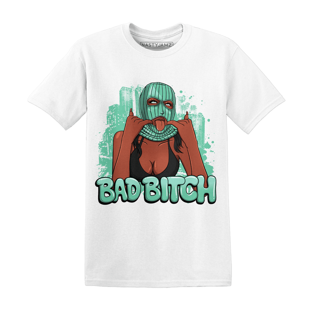 High OG Green Glow 1s T Shirt Match Gangster Bad Bitch - NastyJamz