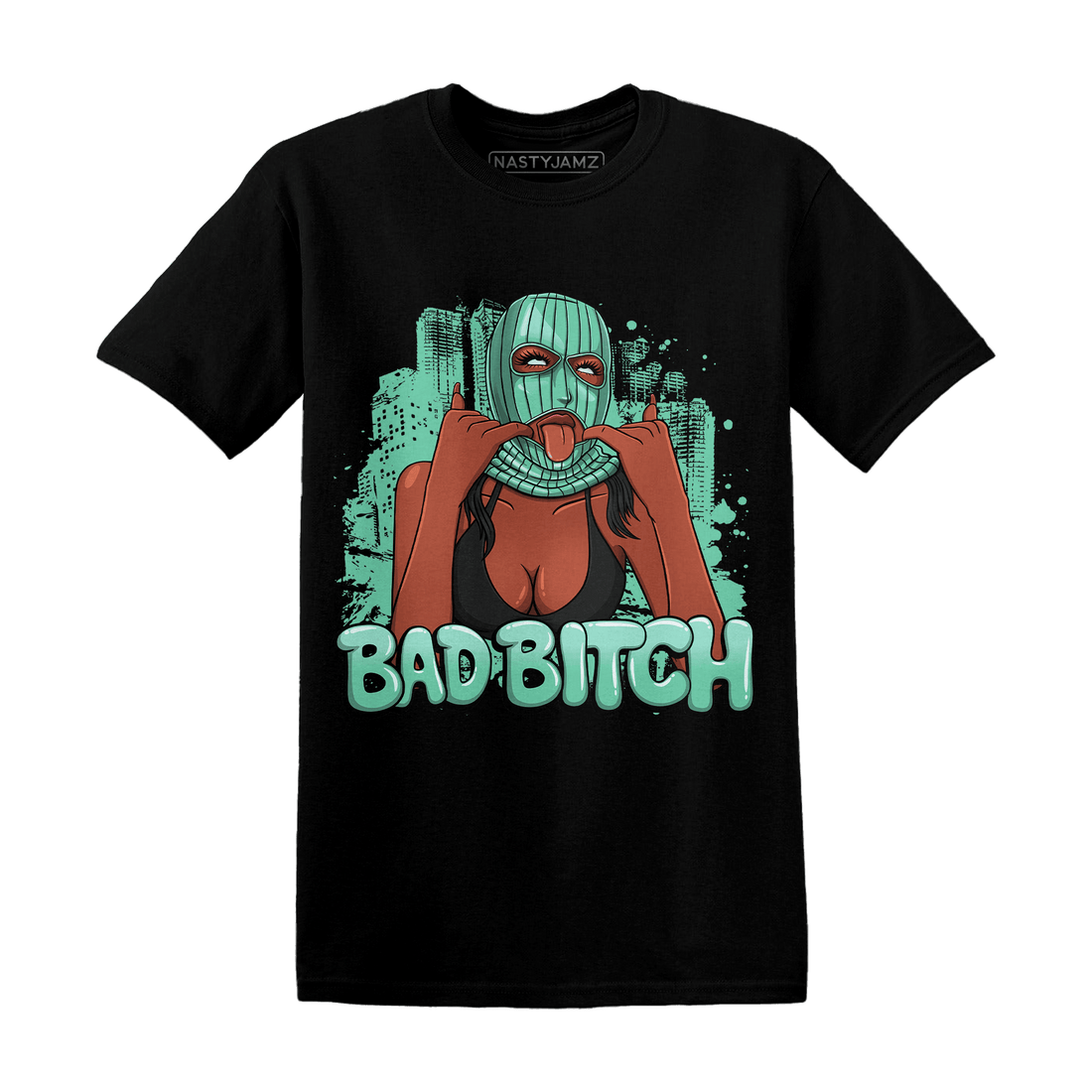 High OG Green Glow 1s T Shirt Match Gangster Bad Bitch - NastyJamz