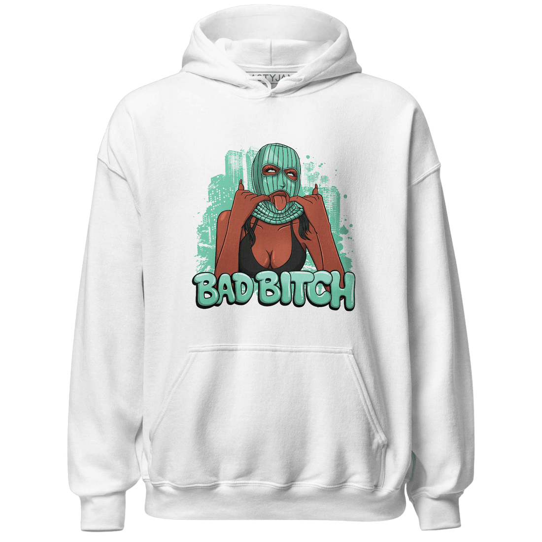 High OG Green Glow 1s Hoodie Match Gangster Bad Bitch - NastyJamz