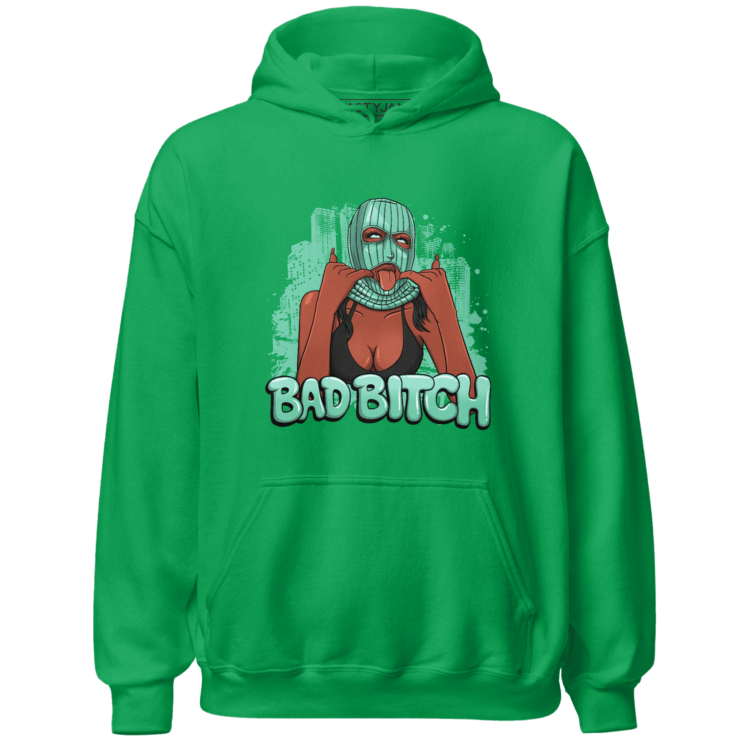 High OG Green Glow 1s Hoodie Match Gangster Bad Bitch - NastyJamz