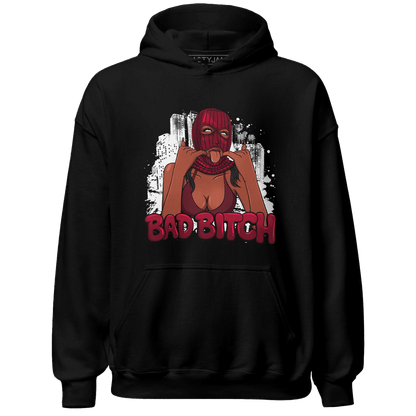 High White Team Red 1s Hoodie Match Gangster Bad Bitch - NastyJamz