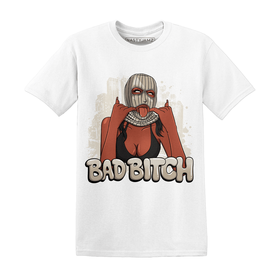 Latte 1s T Shirt Match Gangster Bad Bitch - NastyJamz