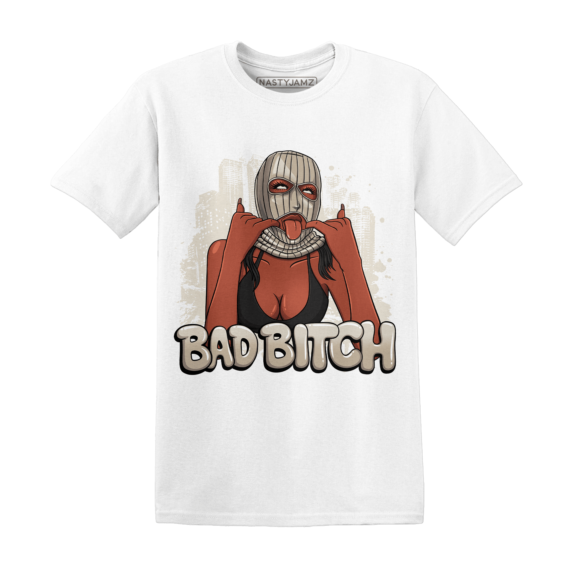 Latte 1s T Shirt Match Gangster Bad Bitch - NastyJamz