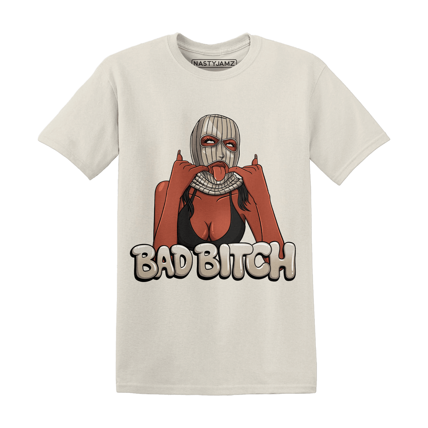 Latte 1s T Shirt Match Gangster Bad Bitch - NastyJamz