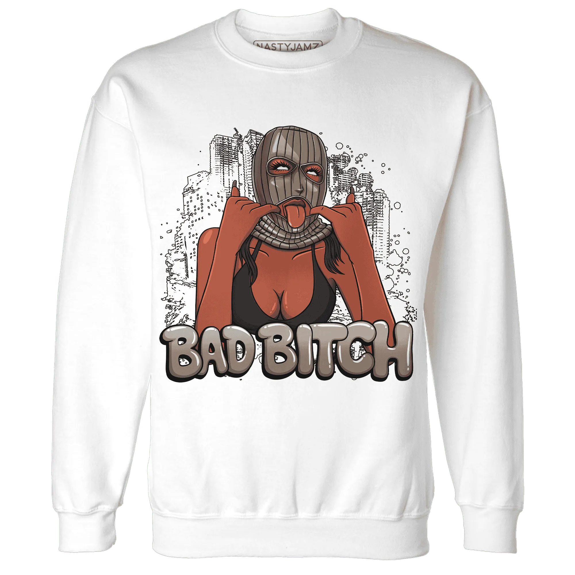 Low-Mocha-1s-NastyJamz-Sweatshirt-Match-Gangster-Bad-Bitch