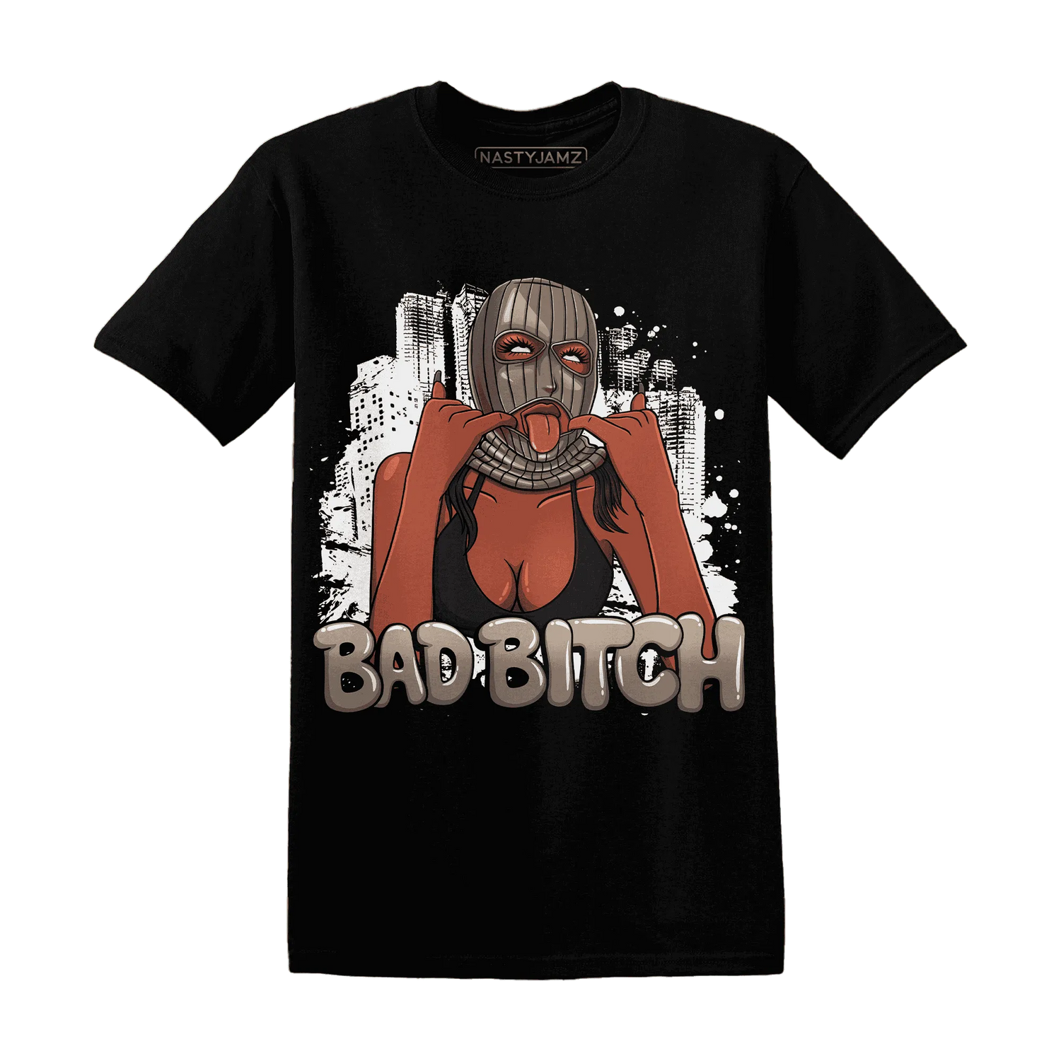 Low-Mocha-1s-NastyJamz-T-Shirt-Match-Gangster-Bad-Bitch