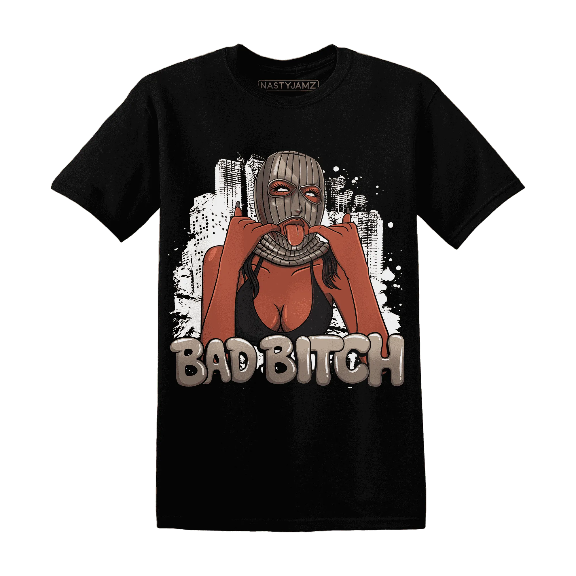 Low-Mocha-1s-NastyJamz-T-Shirt-Match-Gangster-Bad-Bitch