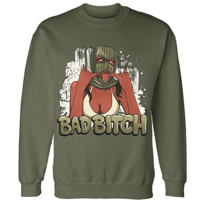 Medium-Olive-1s-NastyJamz-Sweatshirt-Match-Gangster-Bad-Bitch