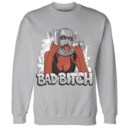 Wolf-Grey-1s-Sweatshirt-Match-Gangster-Bad-Bitch