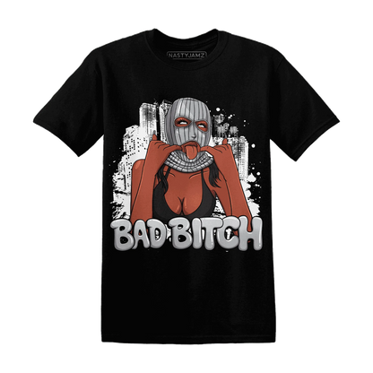 Wolf-Grey-1s-T-Shirt-Match-Gangster-Bad-Bitch