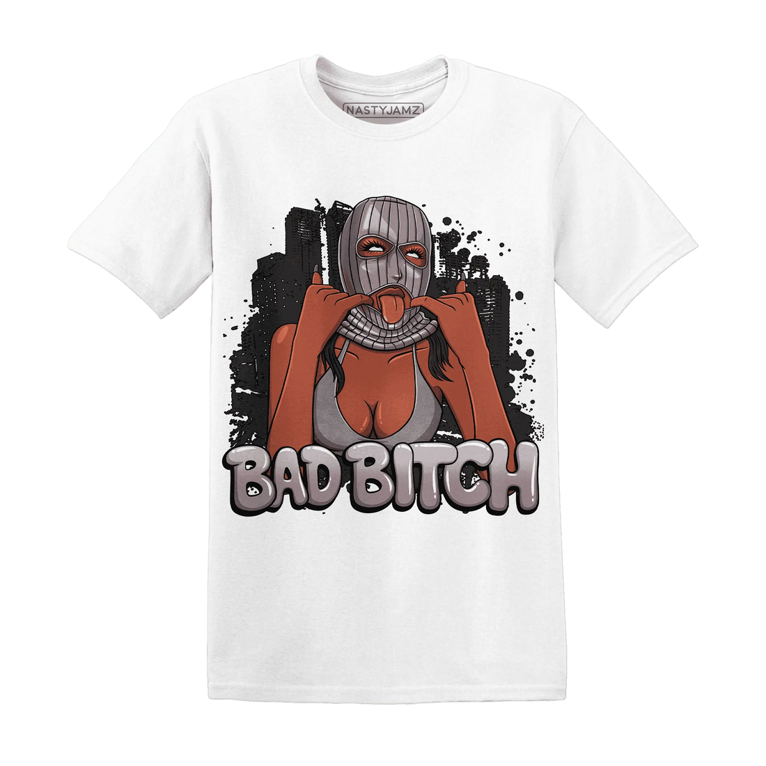 Black-Violet-Ore-3s-NastyJamz-T-Shirt-Match-Gangster-Bad-Bitch