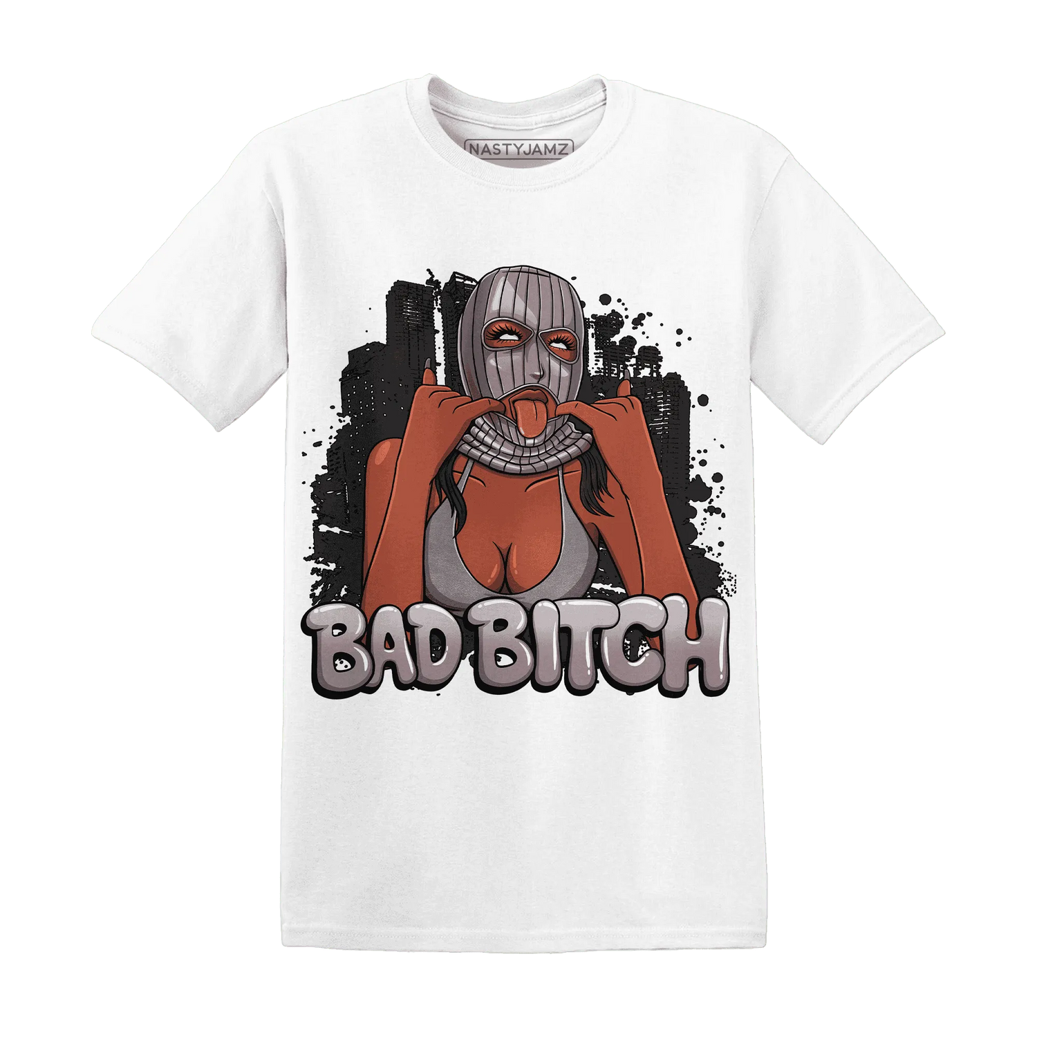 Black-Violet-Ore-3s-NastyJamz-T-Shirt-Match-Gangster-Bad-Bitch
