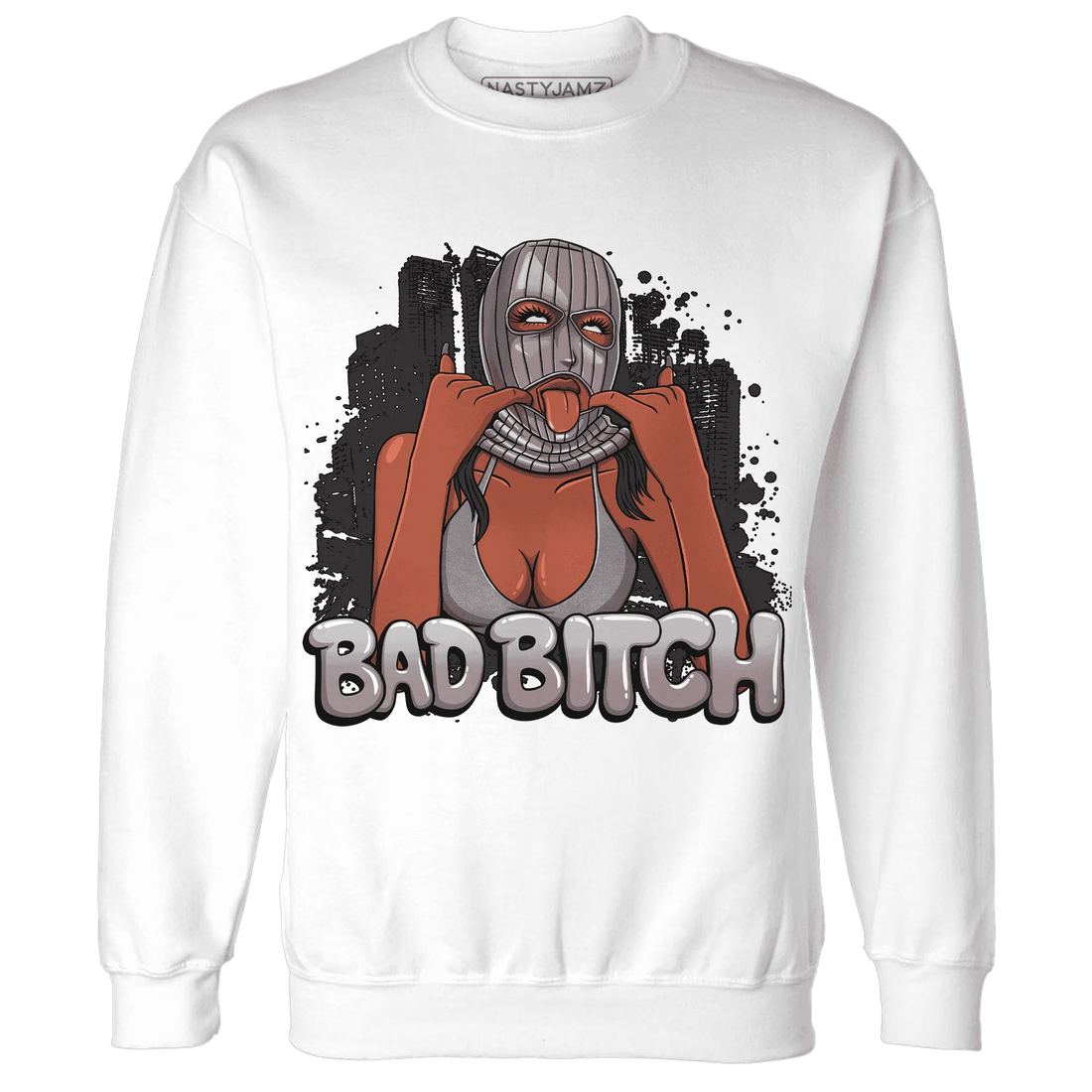 Black-Violet-Ore-3s-NastyJamz-Sweatshirt-Match-Gangster-Bad-Bitch